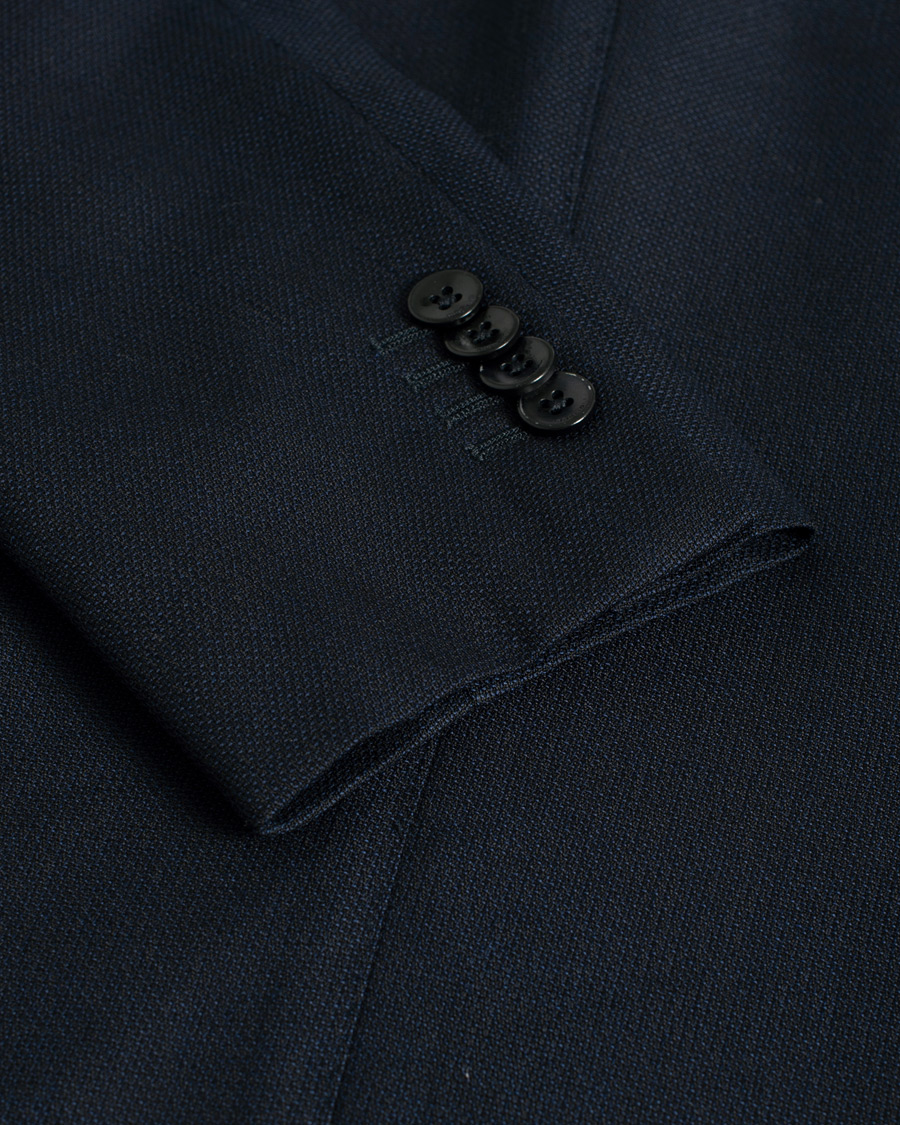 Herren |  | Pre-owned | Boglioli K Jacket Wool Hopsack Blazer Navy