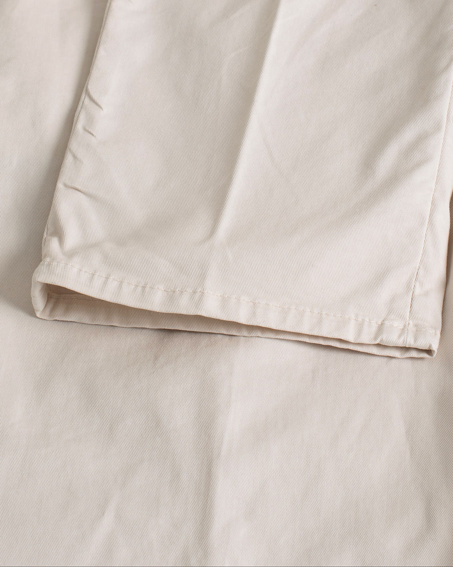 Herren | Hosen | Pre-owned | Brunello Cucinelli Slim Fit Pleated Trousers Off White