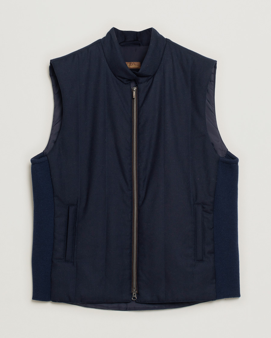 Herren | Jacken | Pre-owned | Stenströms Wool Vest Navy XL